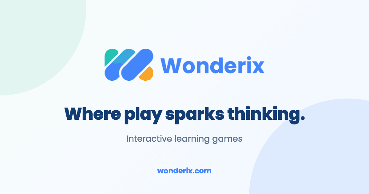 Wonderix · The world's first game-based-learning AI tutor